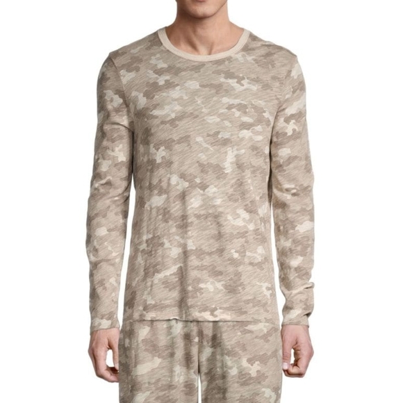 ATM Anthony Thomas Melillo Tan Long Sleeve Tee